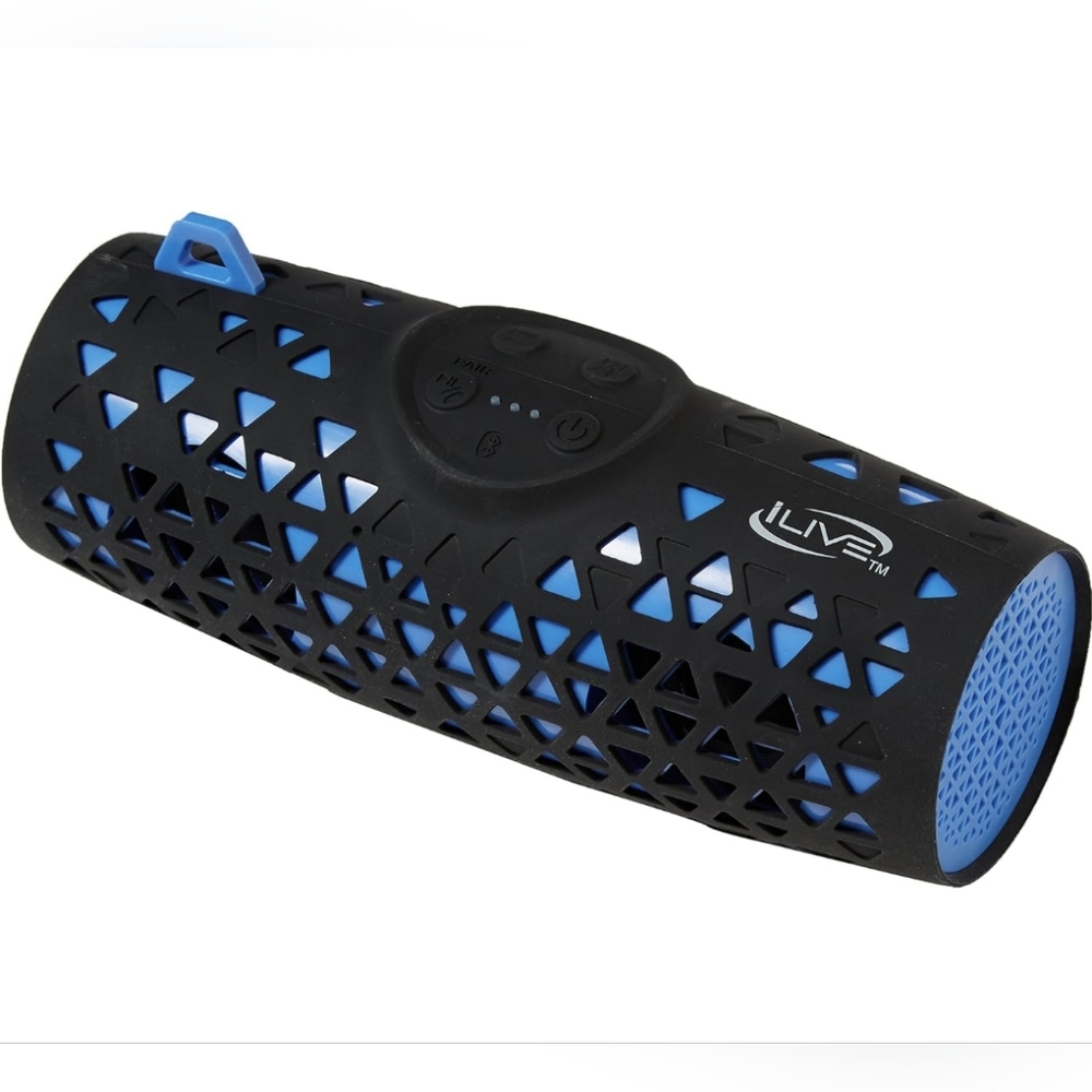 ILIVE ISBW337B Waterproof Bluetooth(R) Speaker (Blue)